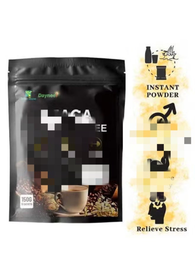 وينز تاون القهوة العضوية تمتص فورياً بشكل أفضل تساعد في الطاقة والتحمل والقوة وتخفيف التوتر غذاء غير معدل وراثياً ١٥٠ جرام - Image 2